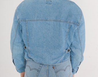 90s クロップド デニムジャケット 90s クロップド デニムジャケット