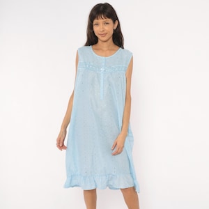 light blue night dress Light Blue Night Dress