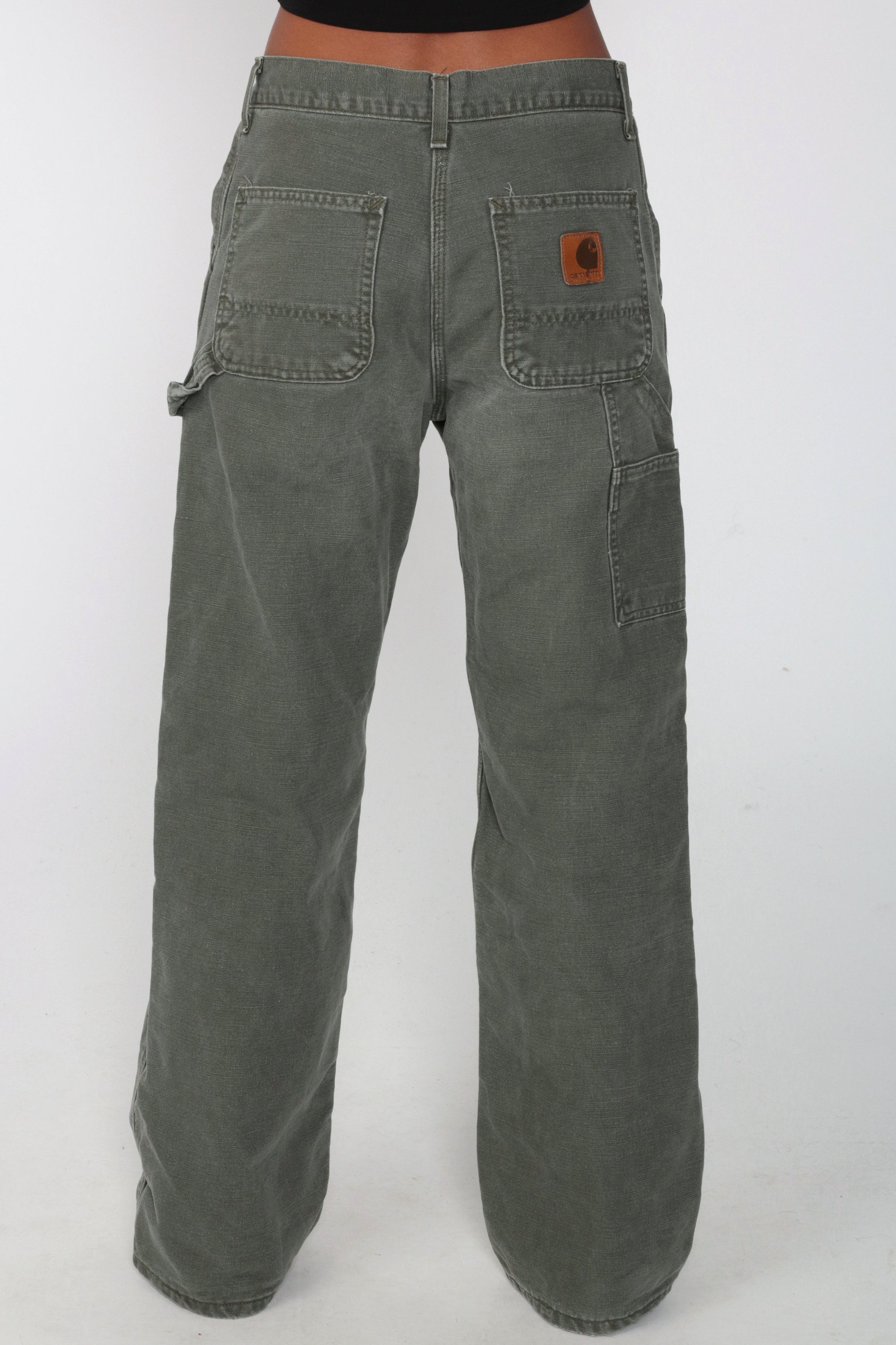 carhartt olive cargo pants