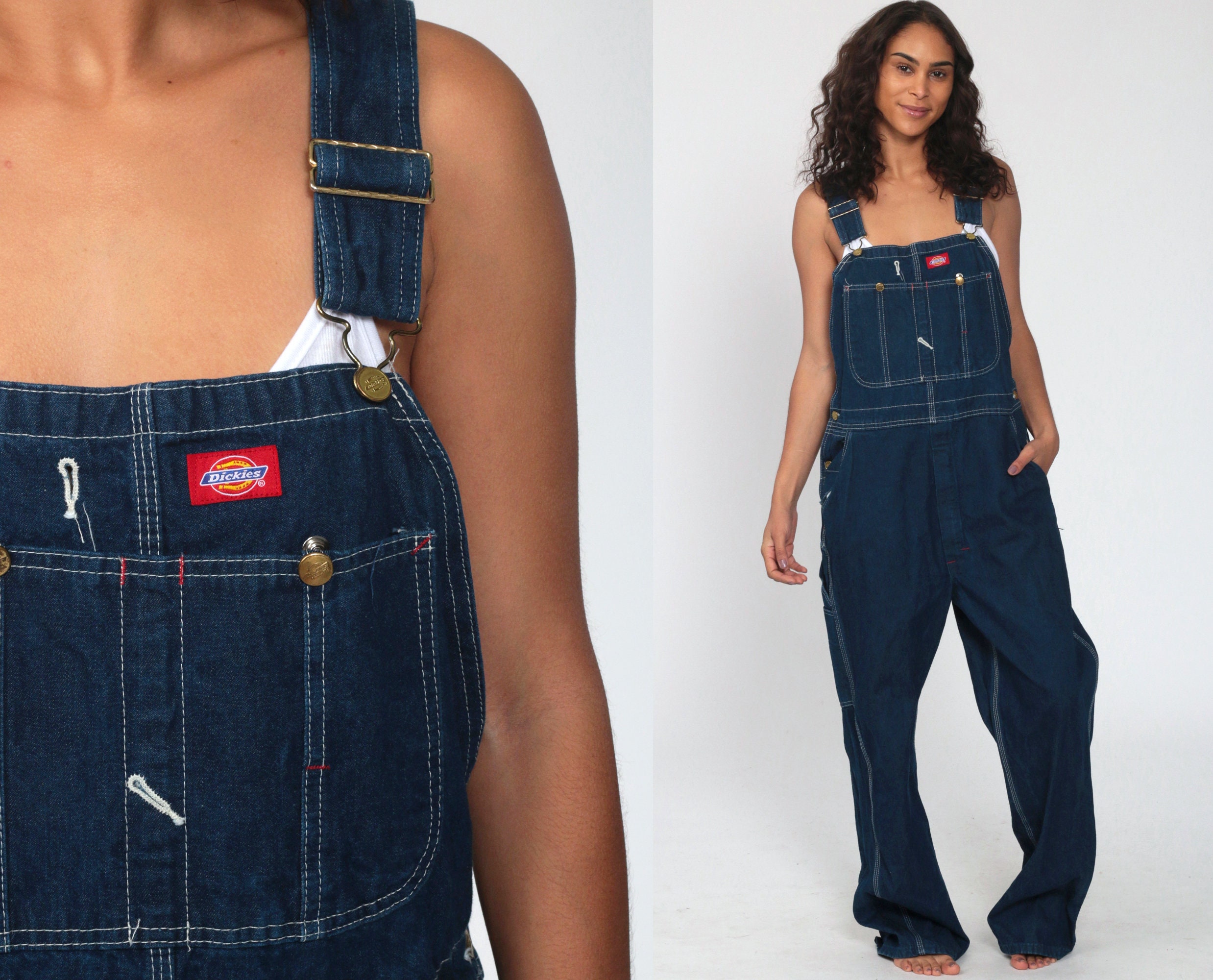 90s baggy overalls