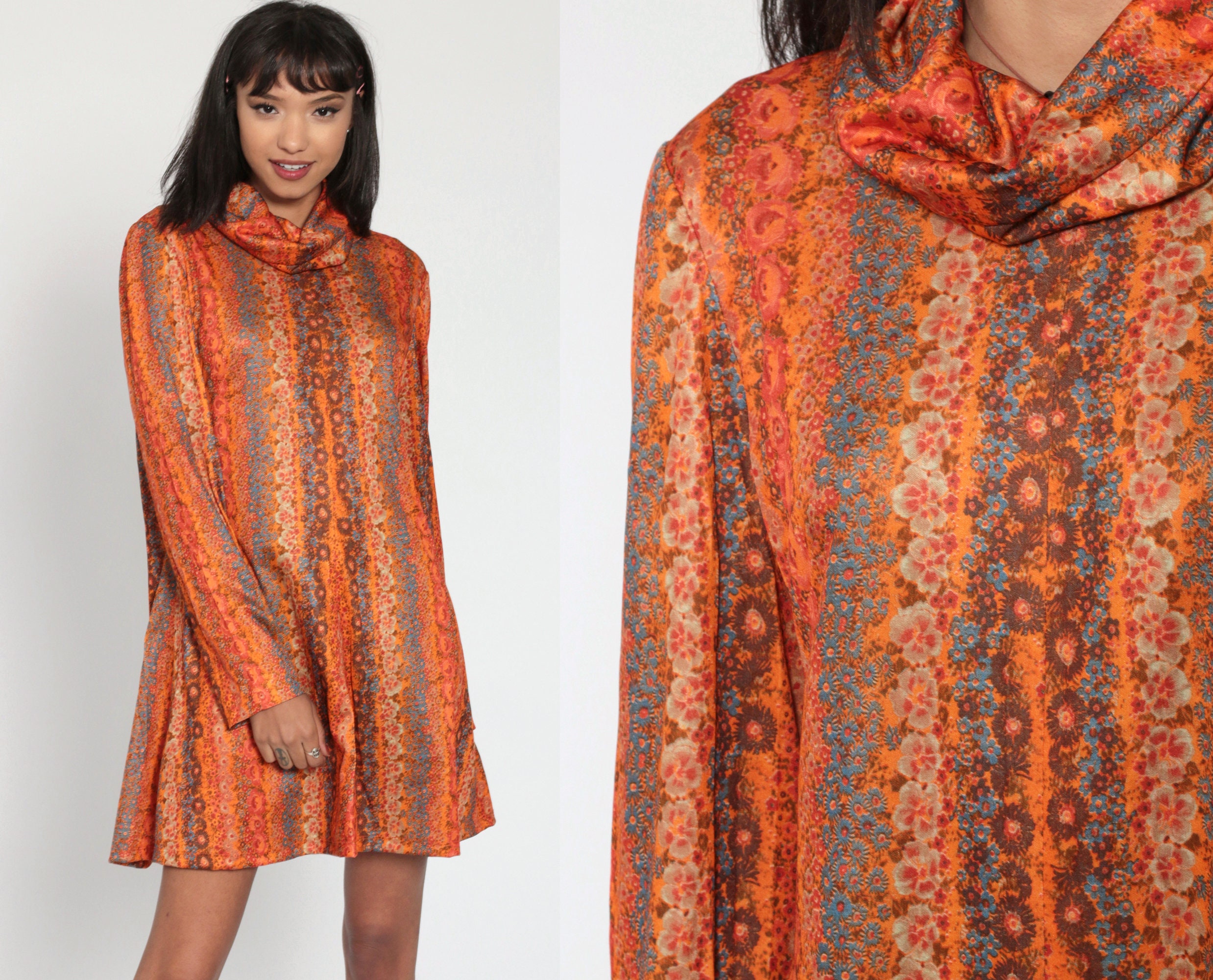 cowl dress design