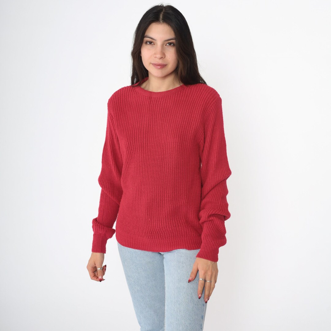 トップス S slouchy knit theredthread THEREDTHREAD / ザレッドスレッド】S slouchy strap tops