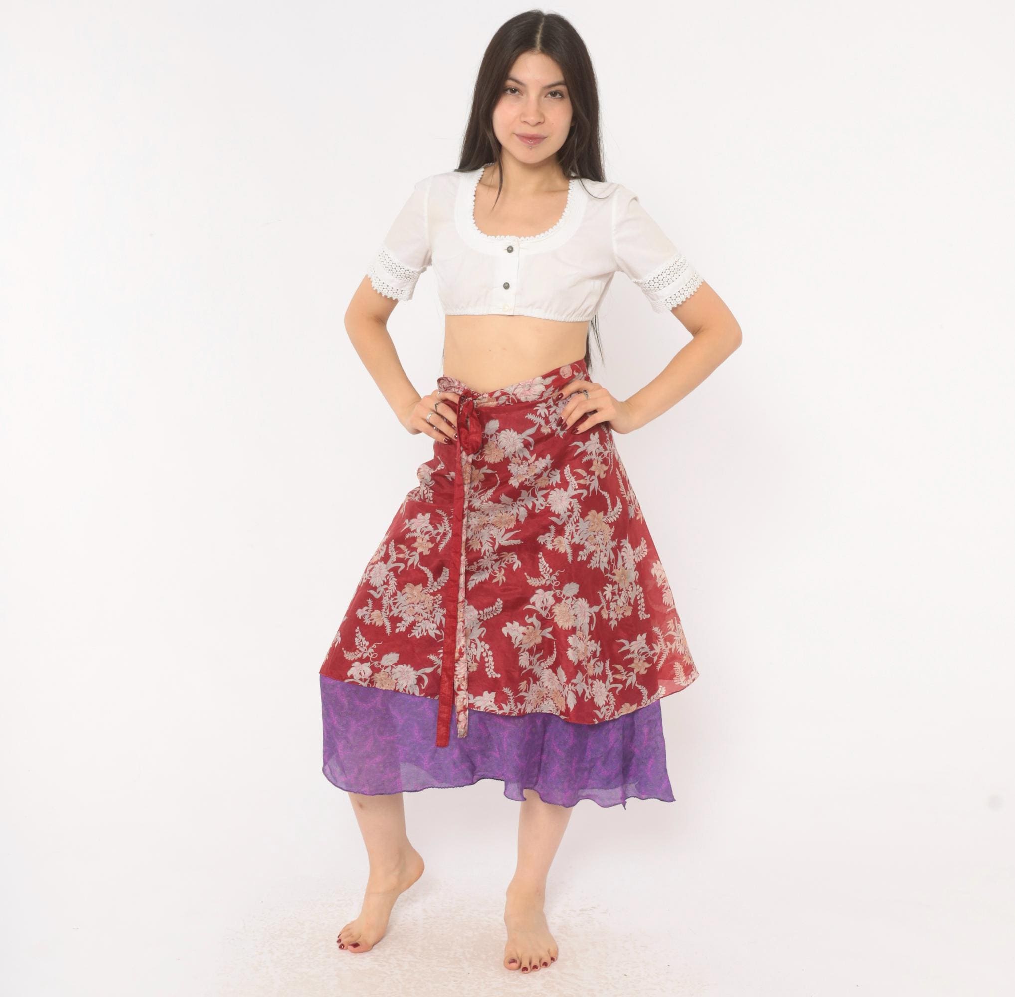 Kariza Wrap Skirt - Etsy