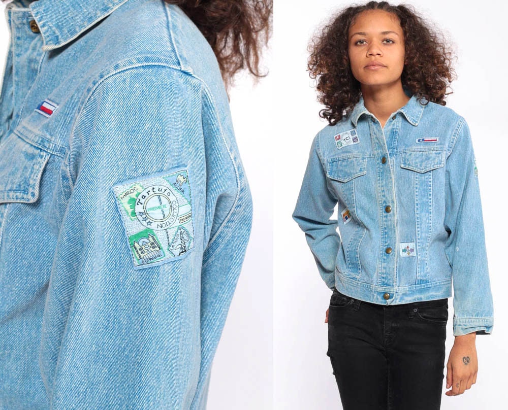 petite jean jacket
