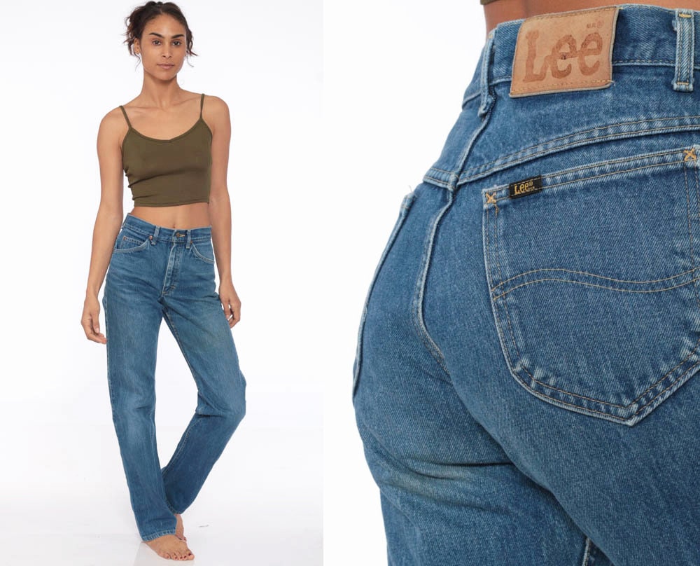 80s high waisted mom jeans