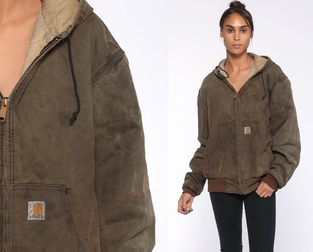 carhartt jacket olive