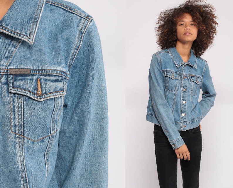 vintage calvin klein jean jacket