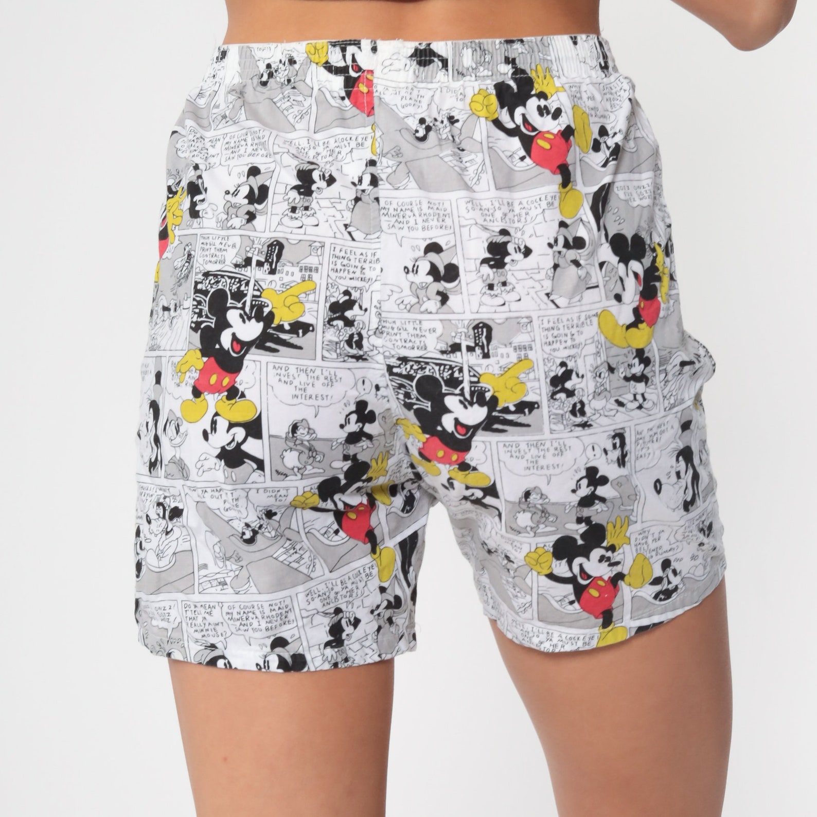 Mickey Mouse Boxer Shorts Disney Underwear Walt Disney Shorts - Etsy