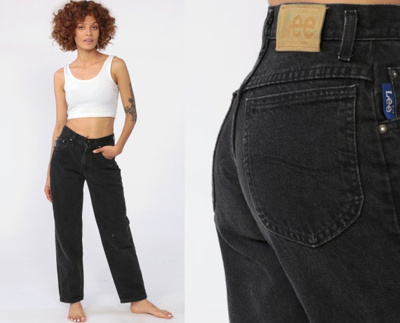 Black Jeans Mom Jeans Relaxed Jeans Tapered Jeans