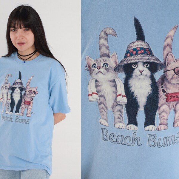 Cat Head Butt Tee Etsy