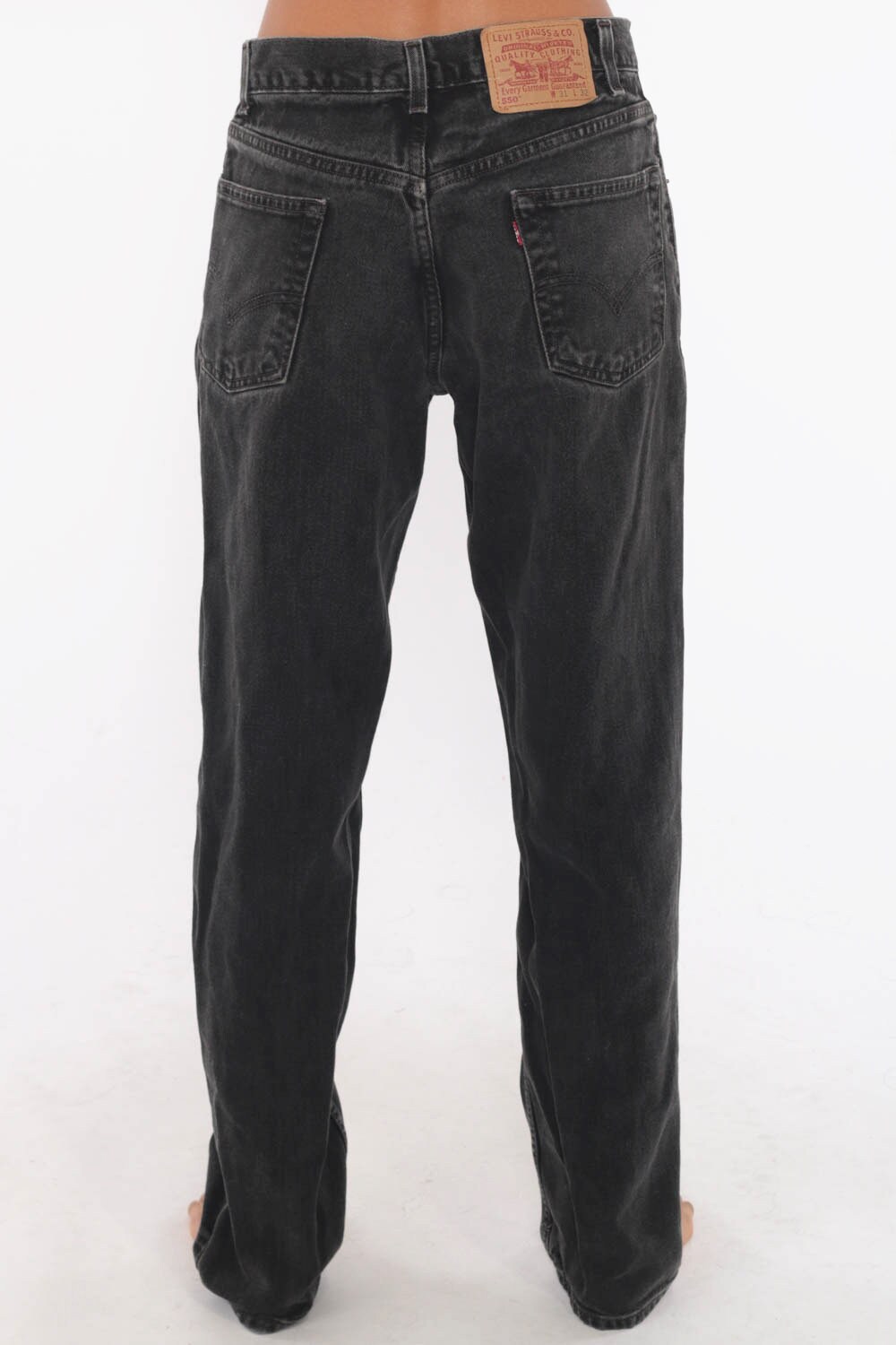 levis black jean
