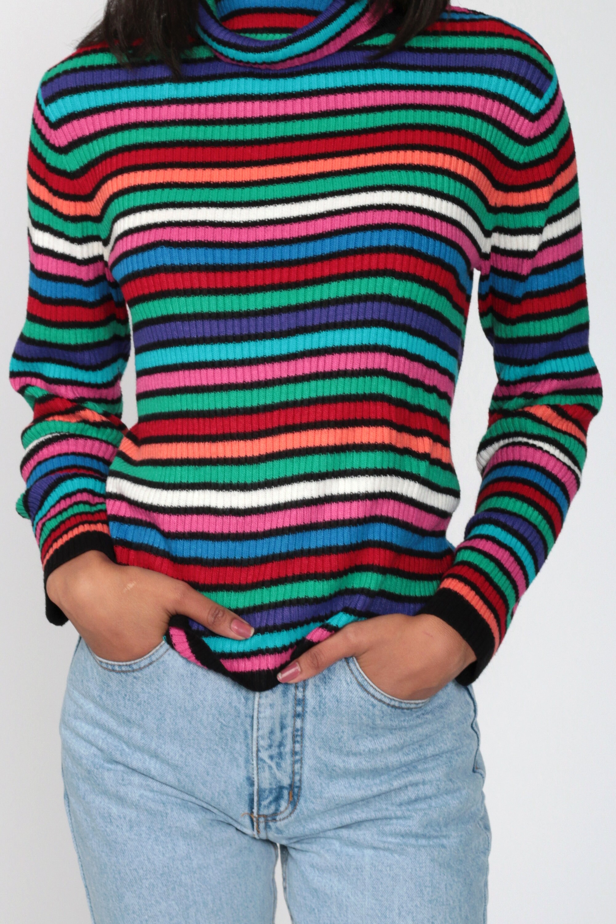 90s turtleneck outfit