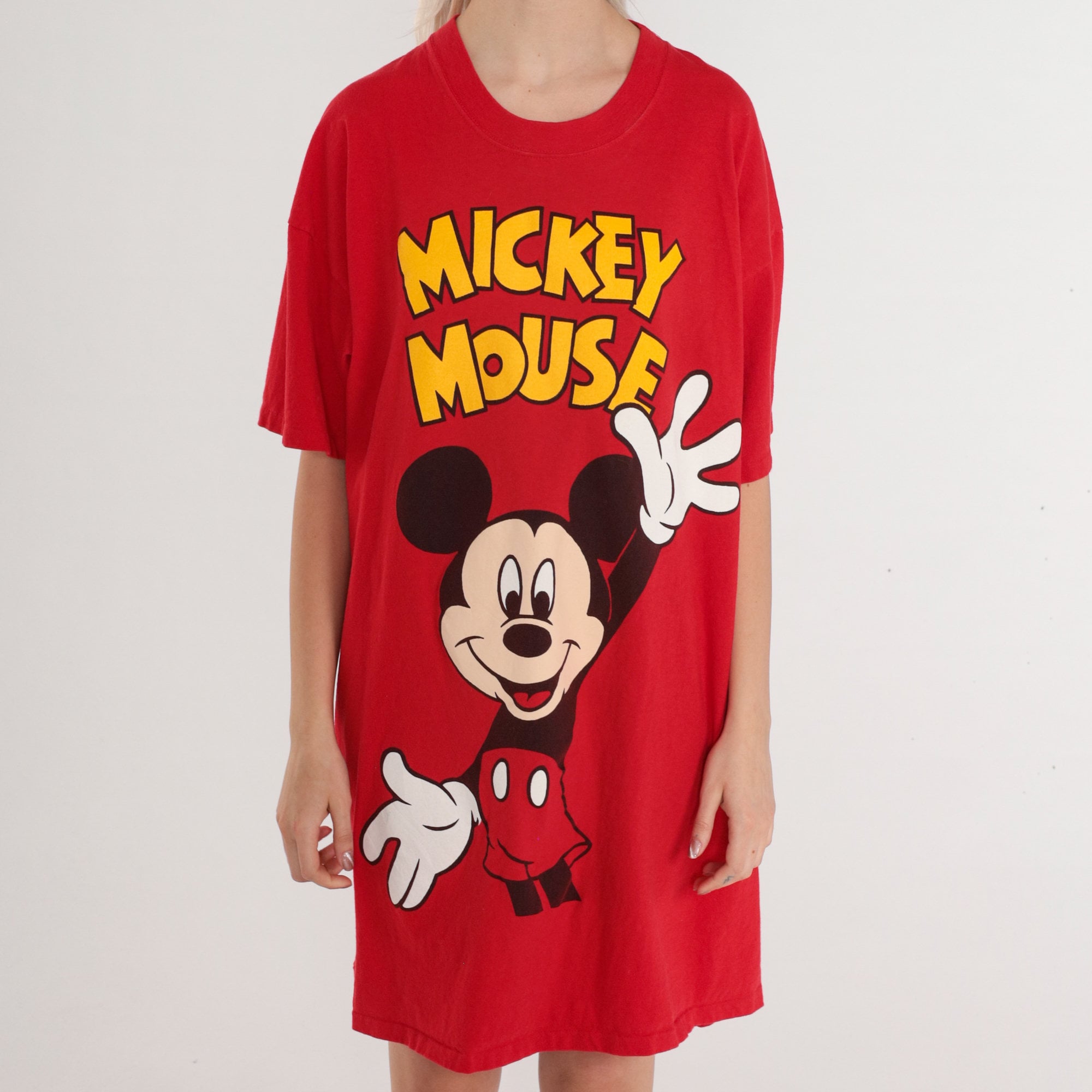 Vestido camiseta mickey mouse new arrivals