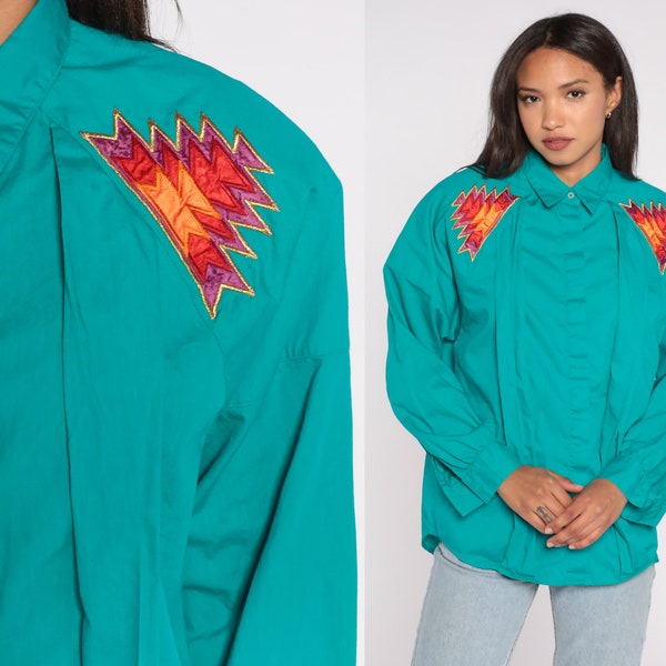 Wrangler Aztec Shirts Etsy
