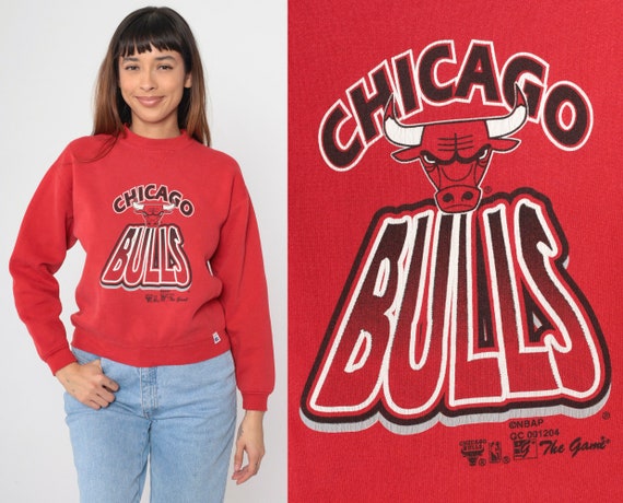 90s Chicago Bulls Sweatshirt NBA Sweatshirt Graph… - image 1