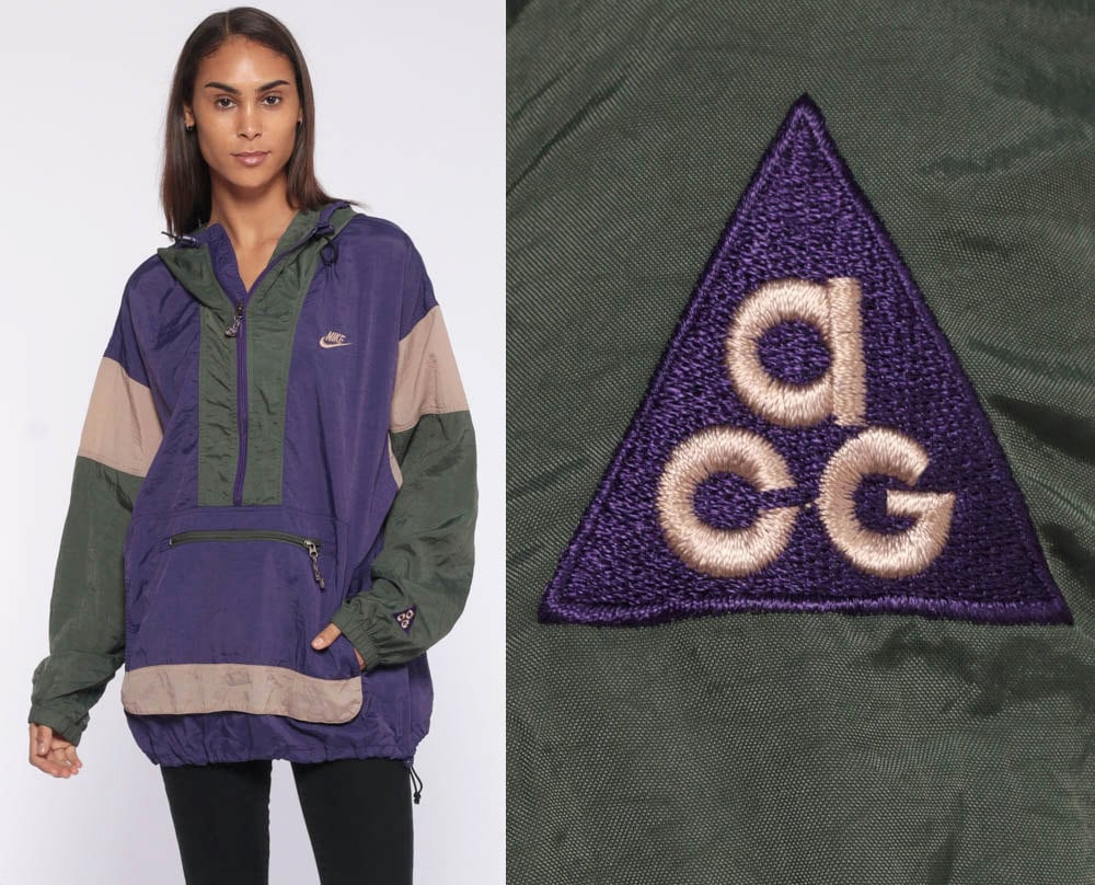 nike acg jacket purple