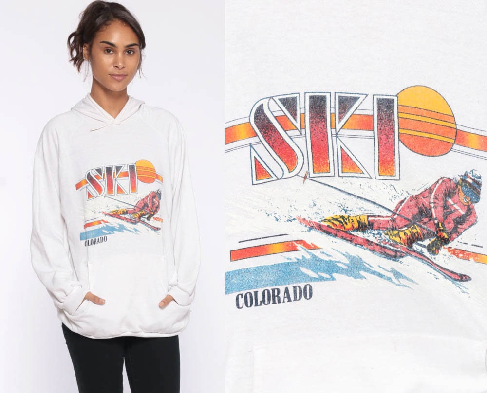 80s ski sweatshirt