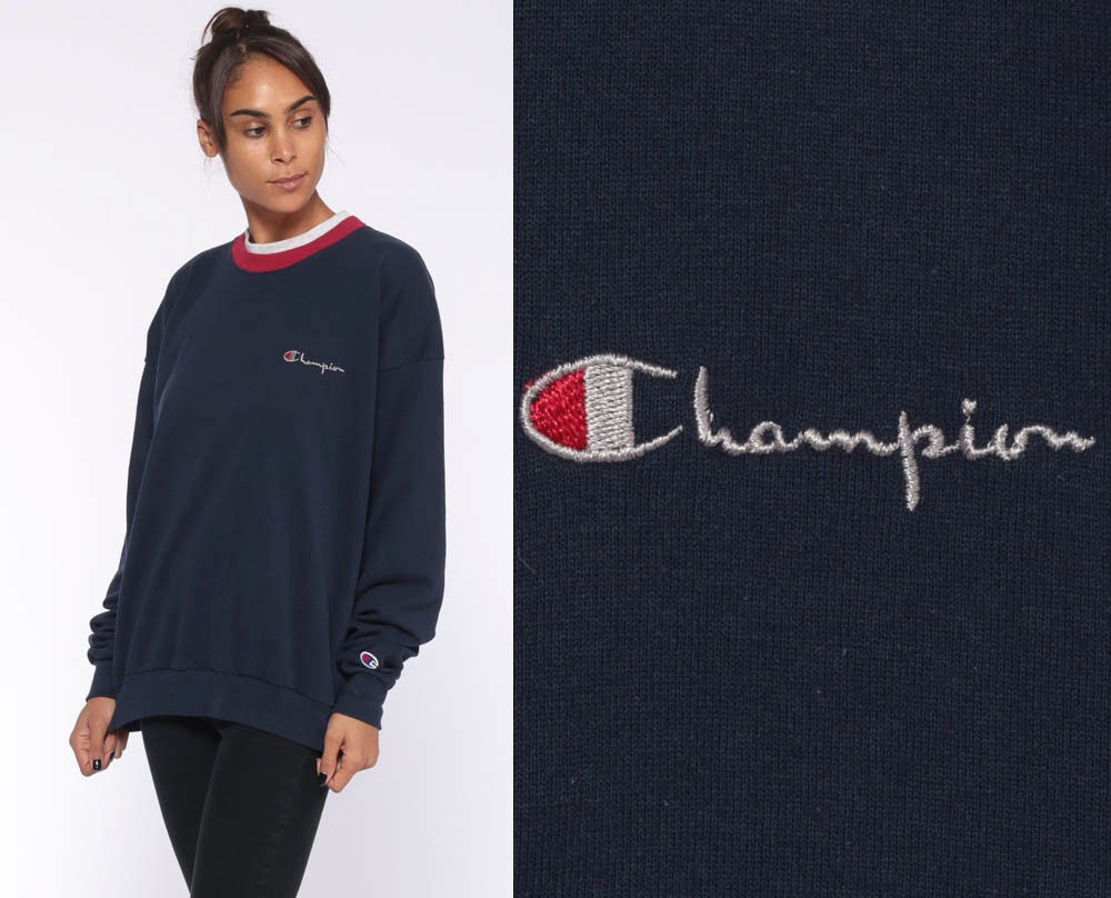 navy champion jumper