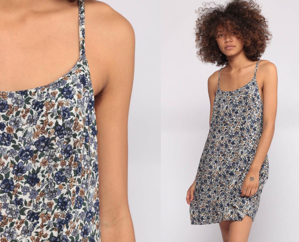 spaghetti strap 90s dress