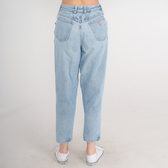 90s Guess Jeans Pleated Jeans Georges Marciano Mo… - image 5