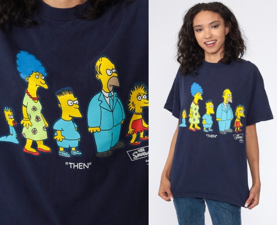 The Simpsons Shirt Y2K Then and Now Bart Simpson S