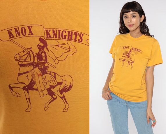 Knox Knights Shirt 80s Knox Junior High School T … - image 1