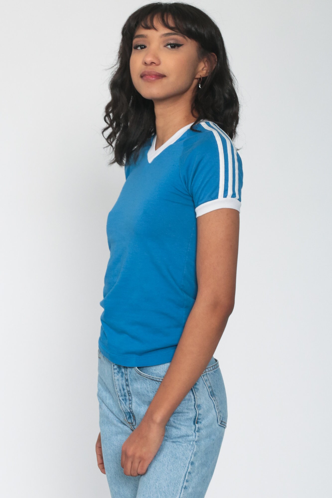 high neck polo shirt