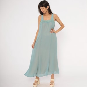 Ice Blue Vintage Gown - Etsy Ice Blue Vintage Gown - Etsy