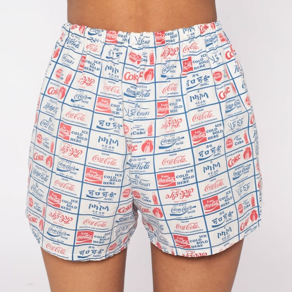 Coca Cola Boxer Shorts Y2K Arabic Lounge Shorts High … Gem
