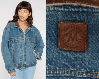 Marlboro Jean Jacket - Etsy