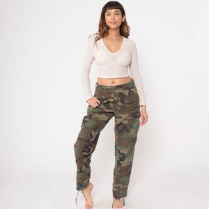 90s Camo Pants - Etsy