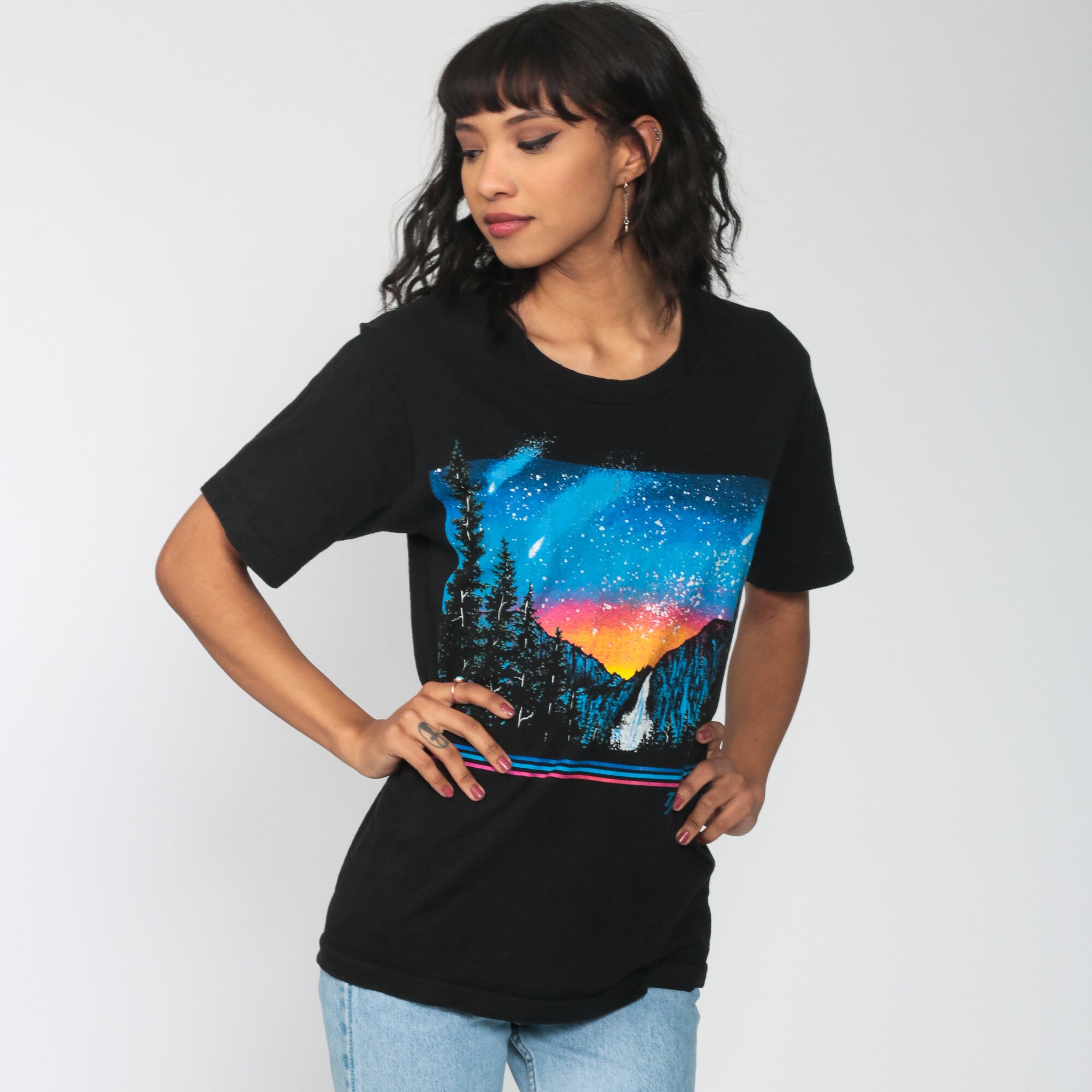 blue yosemite t shirt