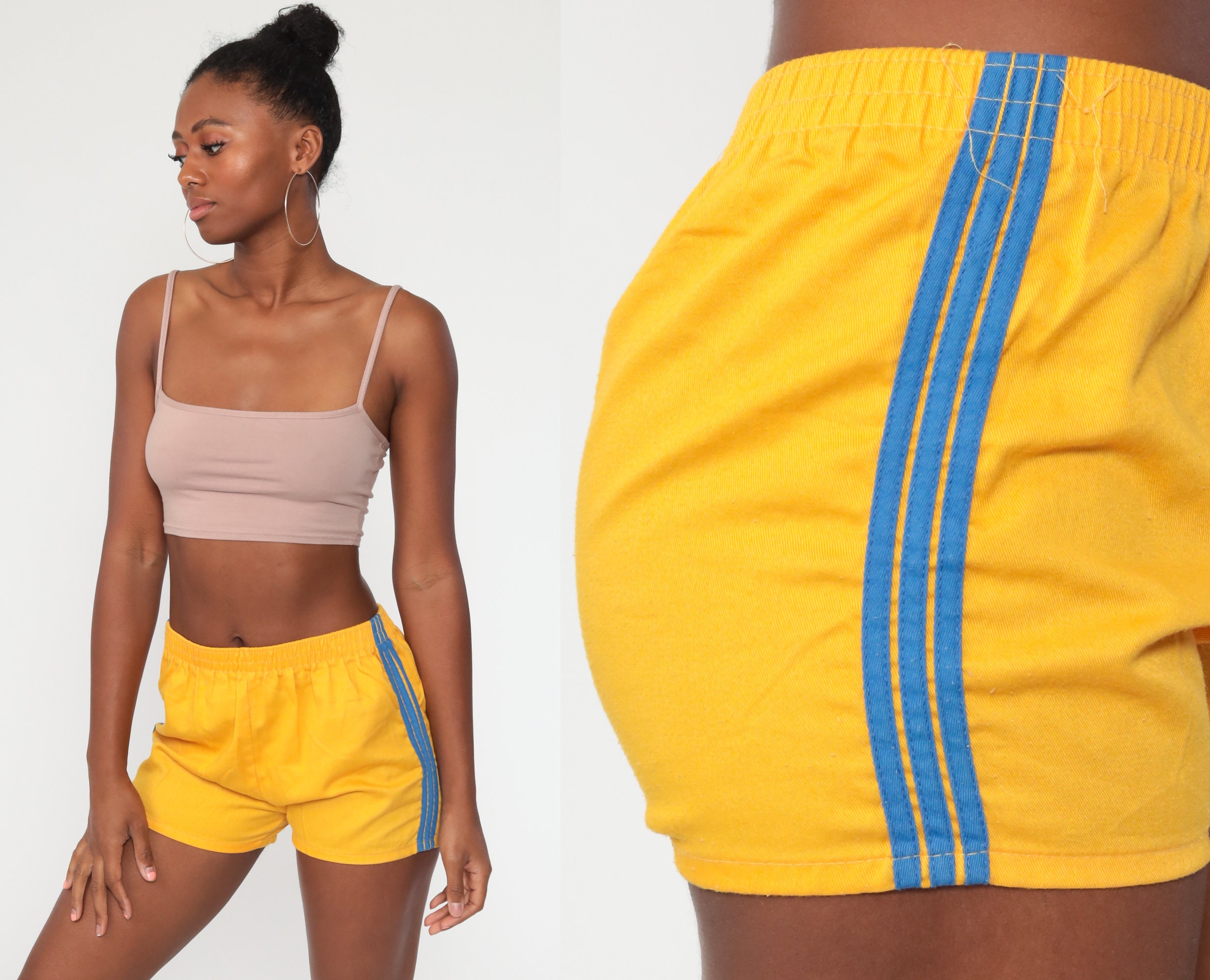 Yellow Hot Pants Shorts