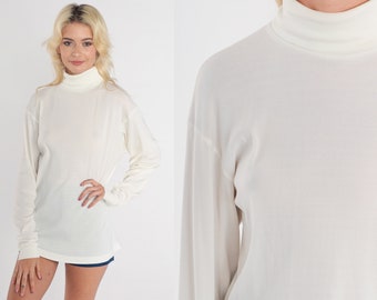 ★FLARE UP★ Turtleneck Long Sleeve FL142White Dries Van Noten | Turtleneck Long Sleeve Top