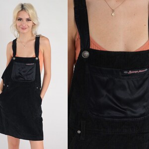 Black overall skirt uk hotsell