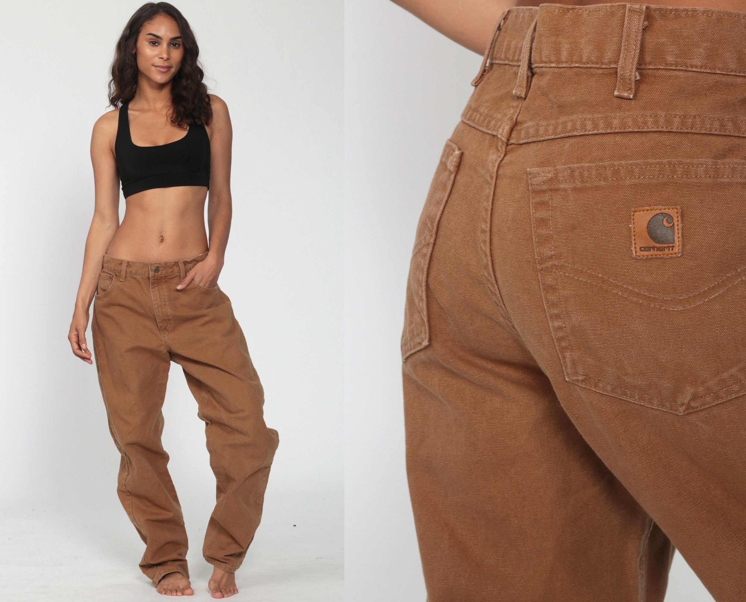 high waisted carhartt pants
