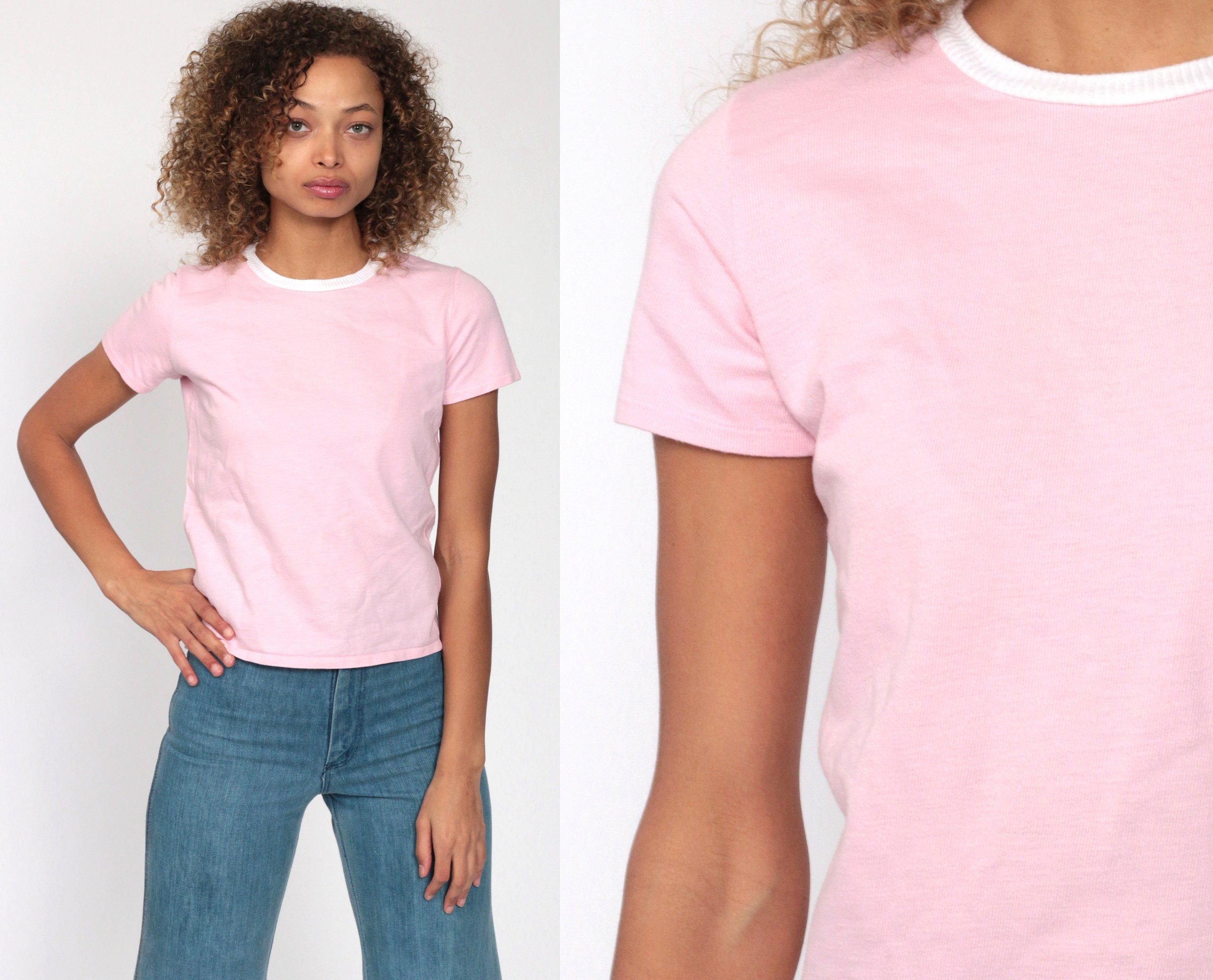 pink tshirt plain