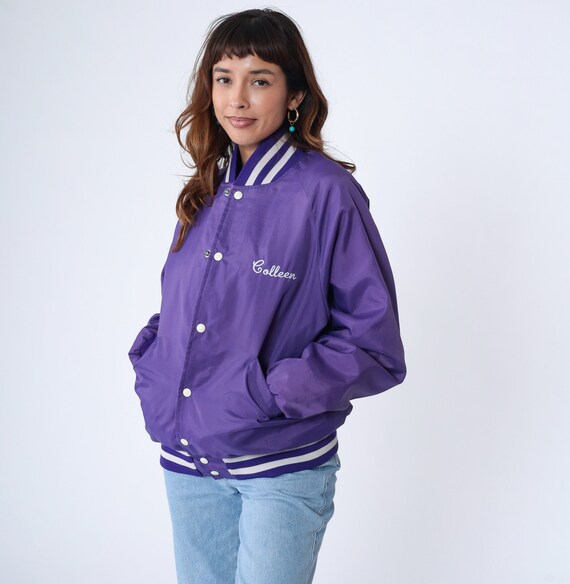 80s Uniform Jacket Purple Lavender Inn Colleen Bo… - image 3