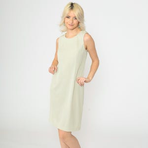 cheap beaded cocktail dresses White Pearl Beaded Square Neck Mini Dress main image 1