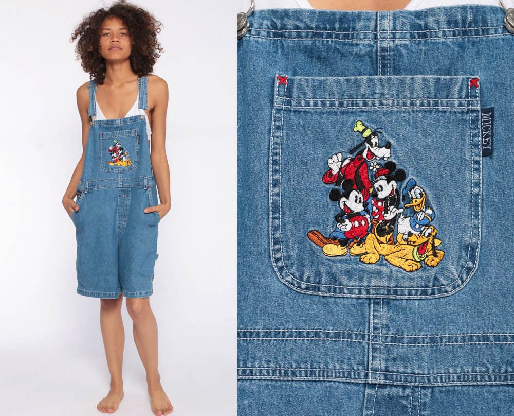 90s overall shorts