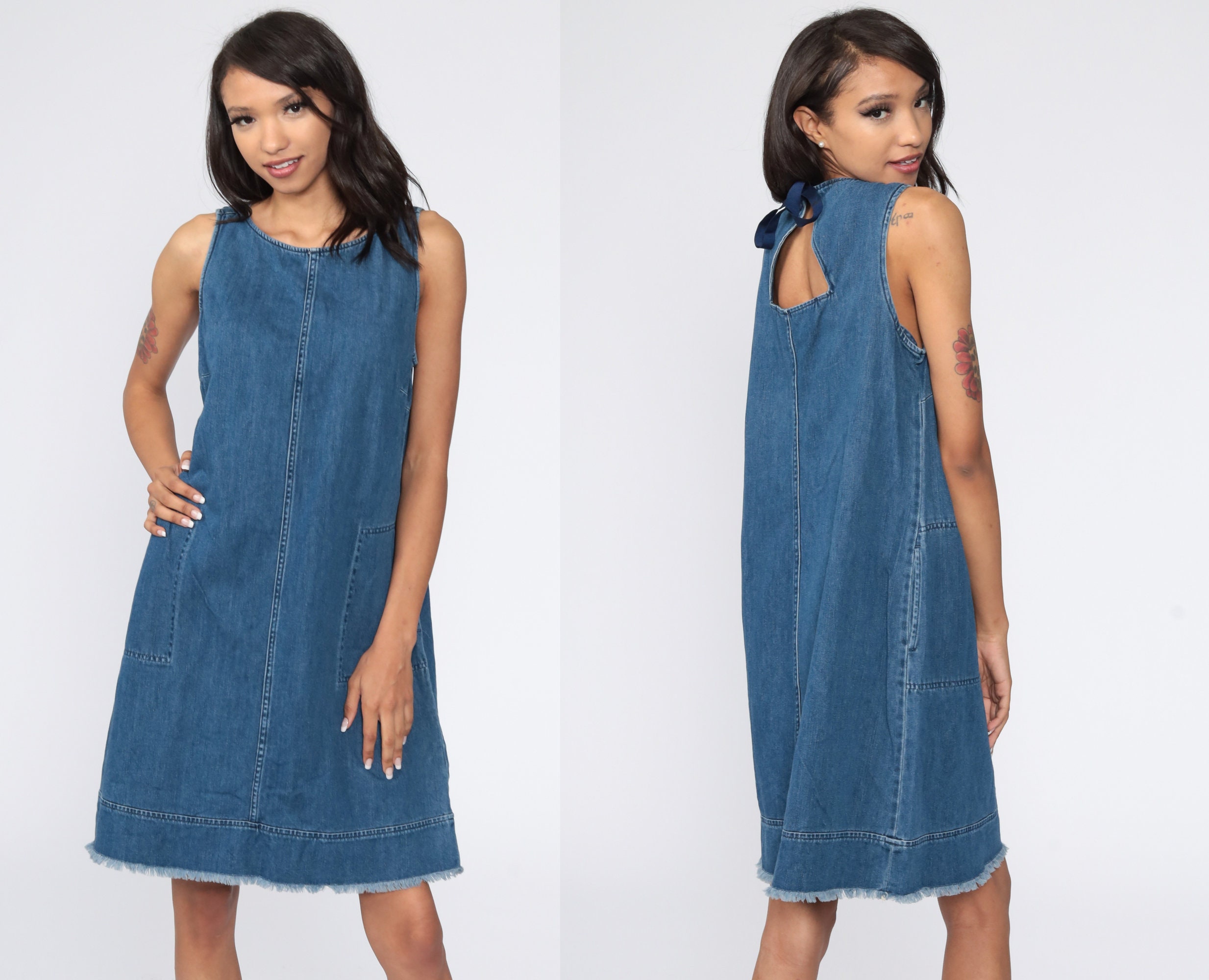 jean dress jumper