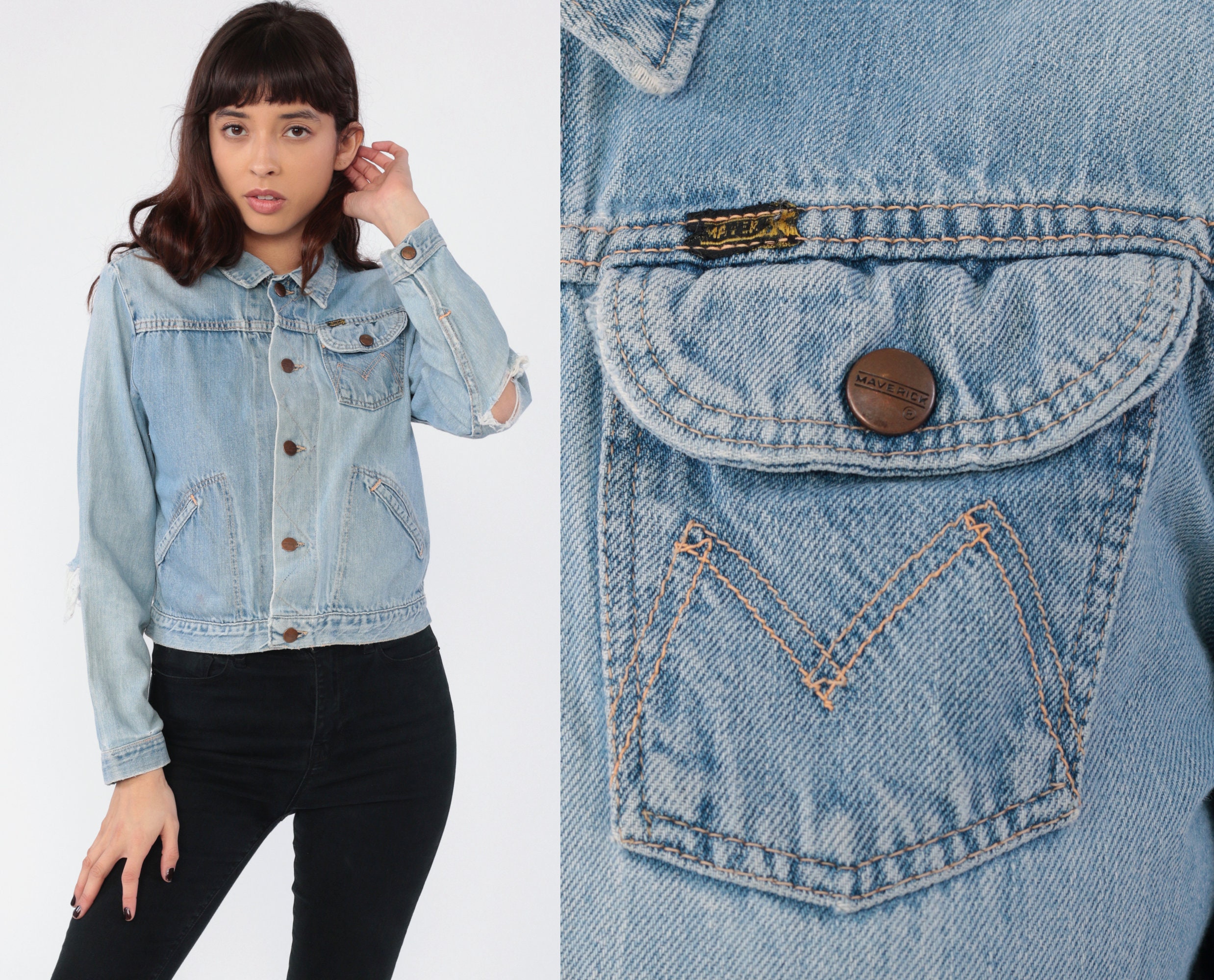 denim jacket boho