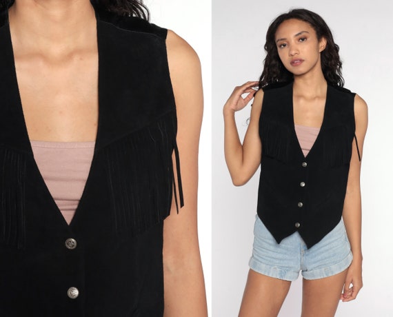 fringe vest womens