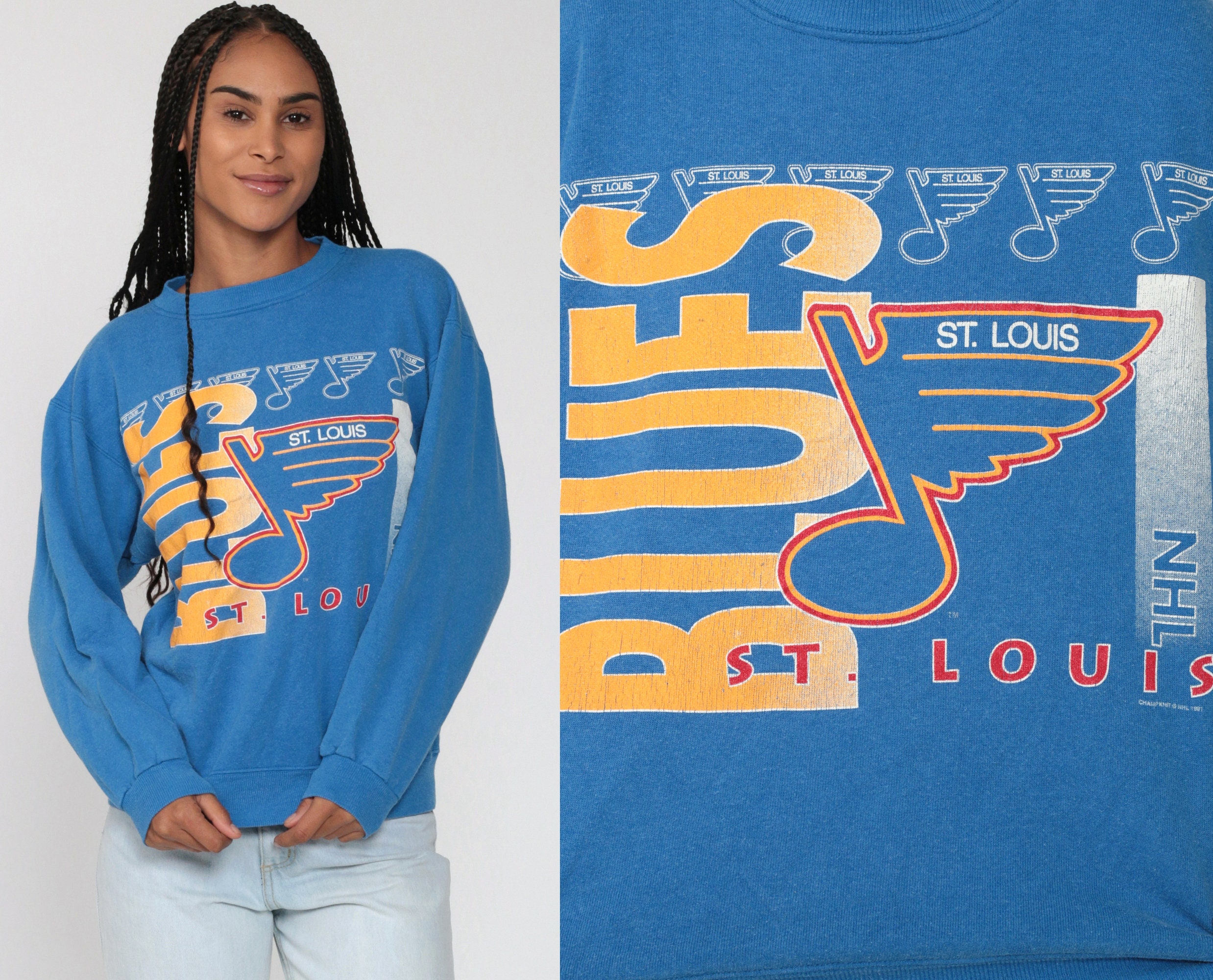 vintage blues sweatshirt