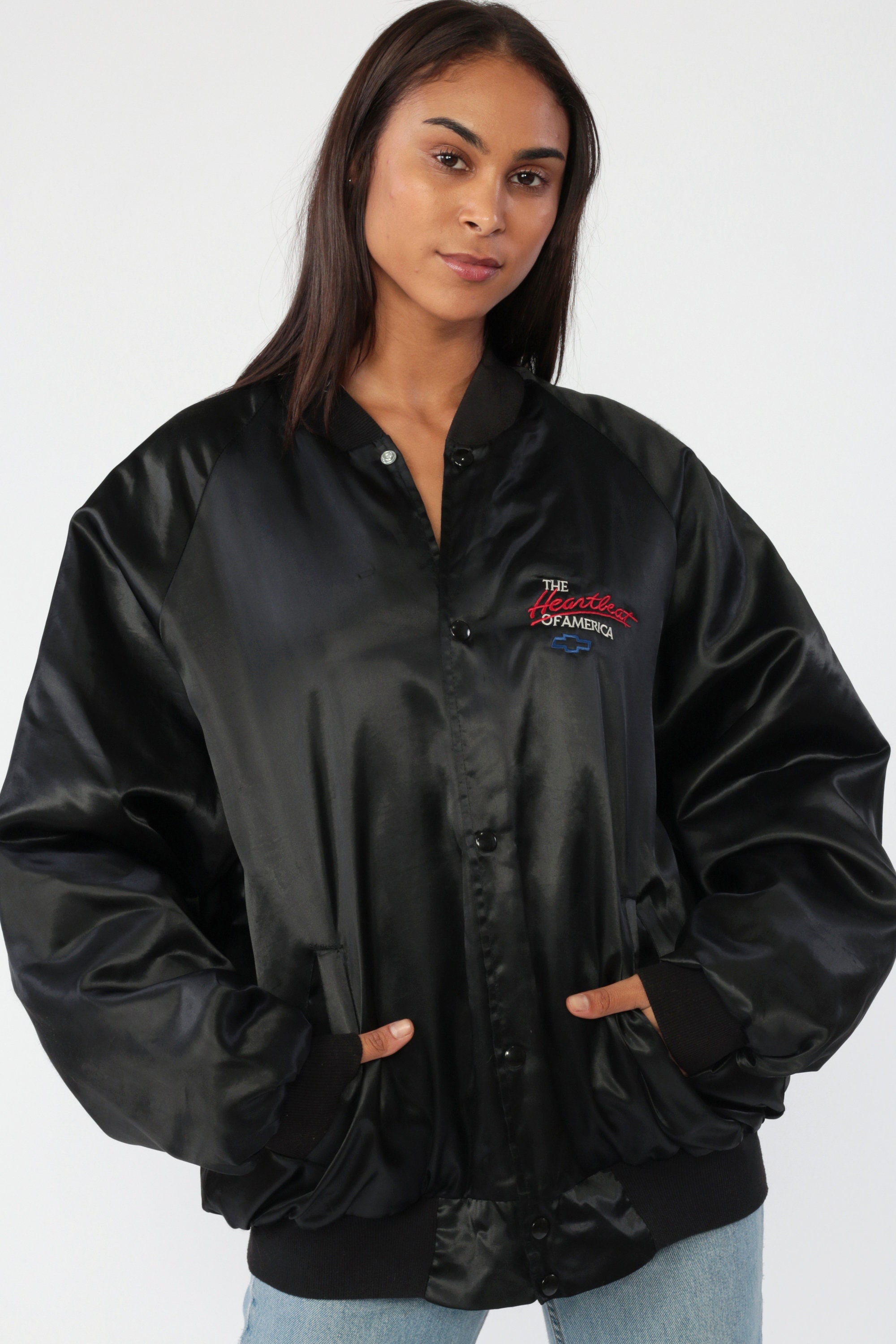 baseball bomber jacket vintage