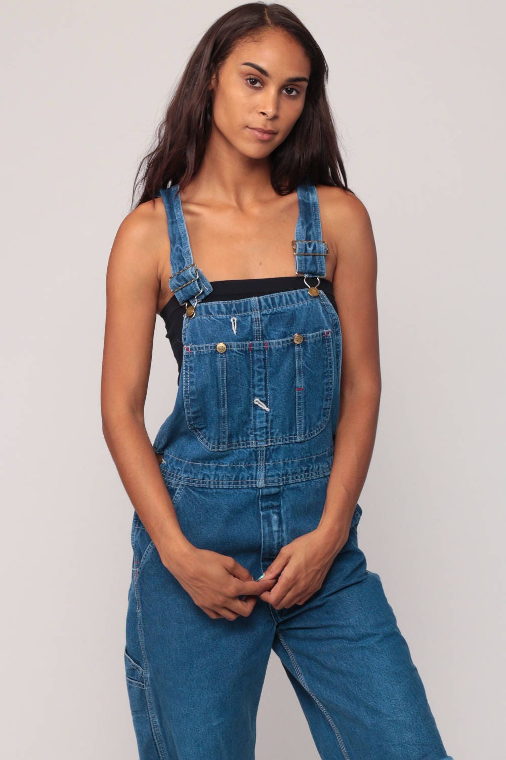 jean romper shorts