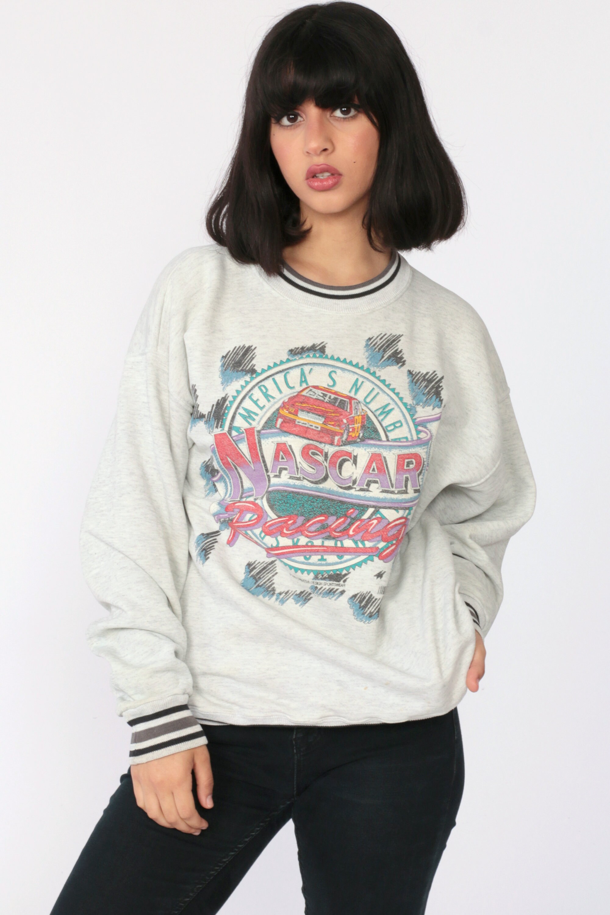 vintage rusty wallace nascar sweatshirt