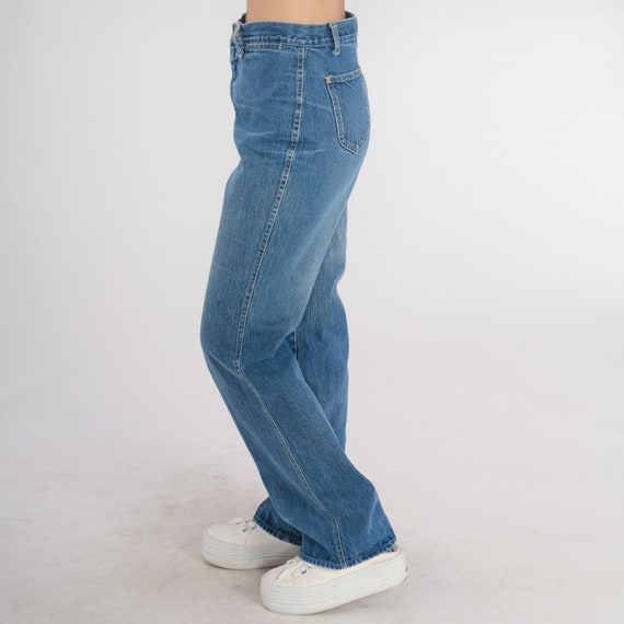 Bootcut Jeans 90s Lee Straight Leg Mom Jeans High… - image 3