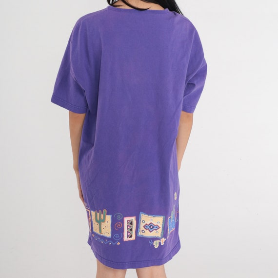 Arizona Tshirt Dress 90s Desert Pajama T-Shirt So… - image 5