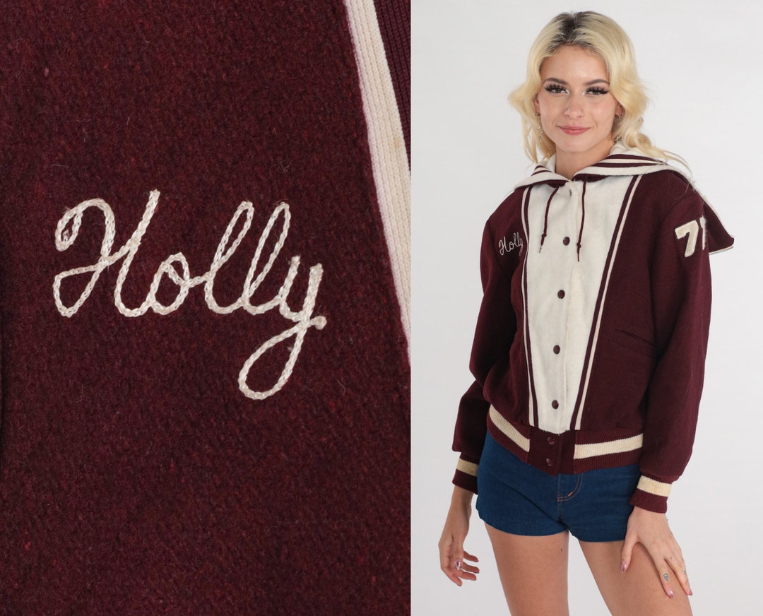 Maroon - CREAM - Bomber Jacket – (LITT) Living In The Trinity